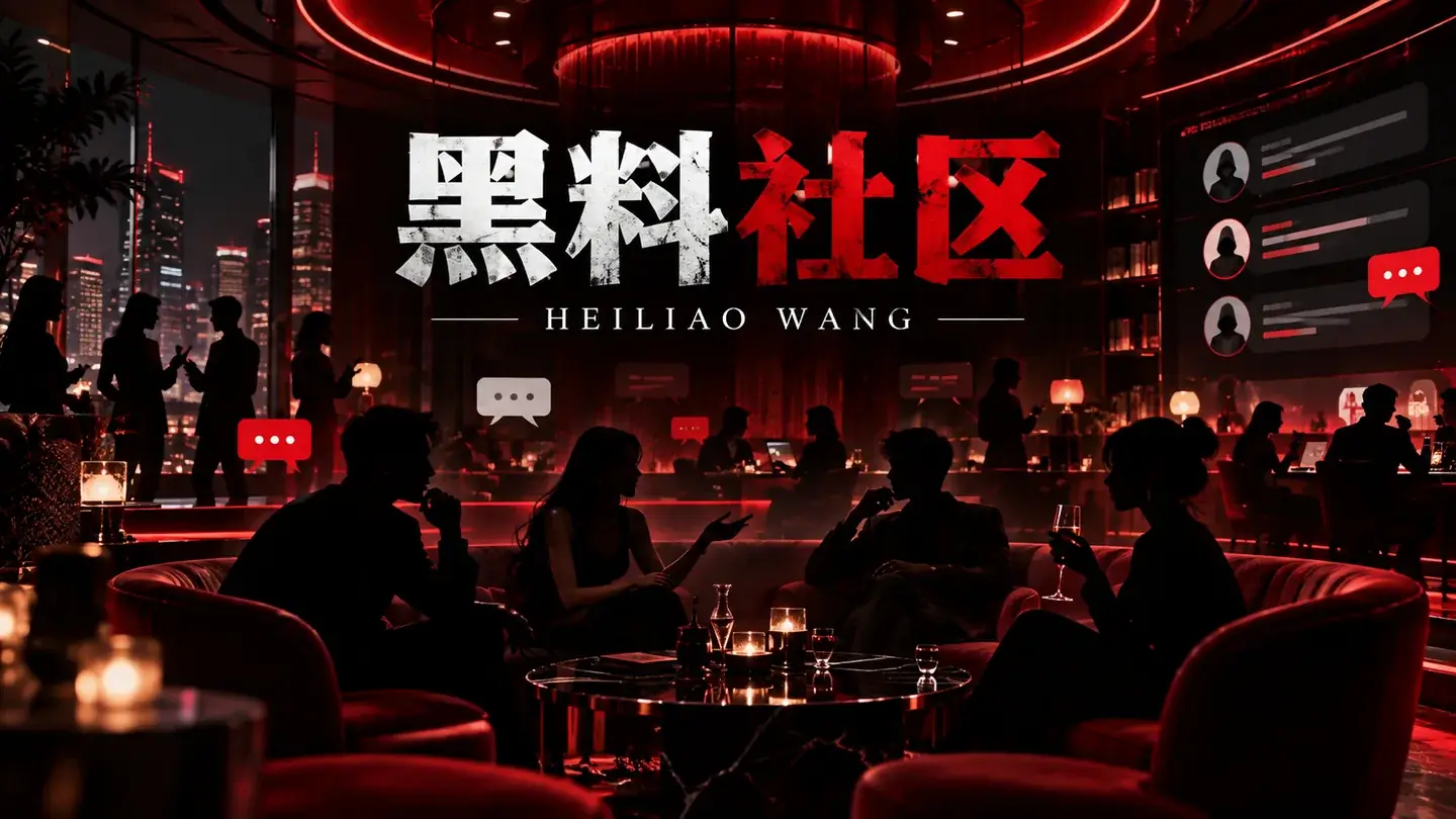 黑料社区公共讨论主题画面